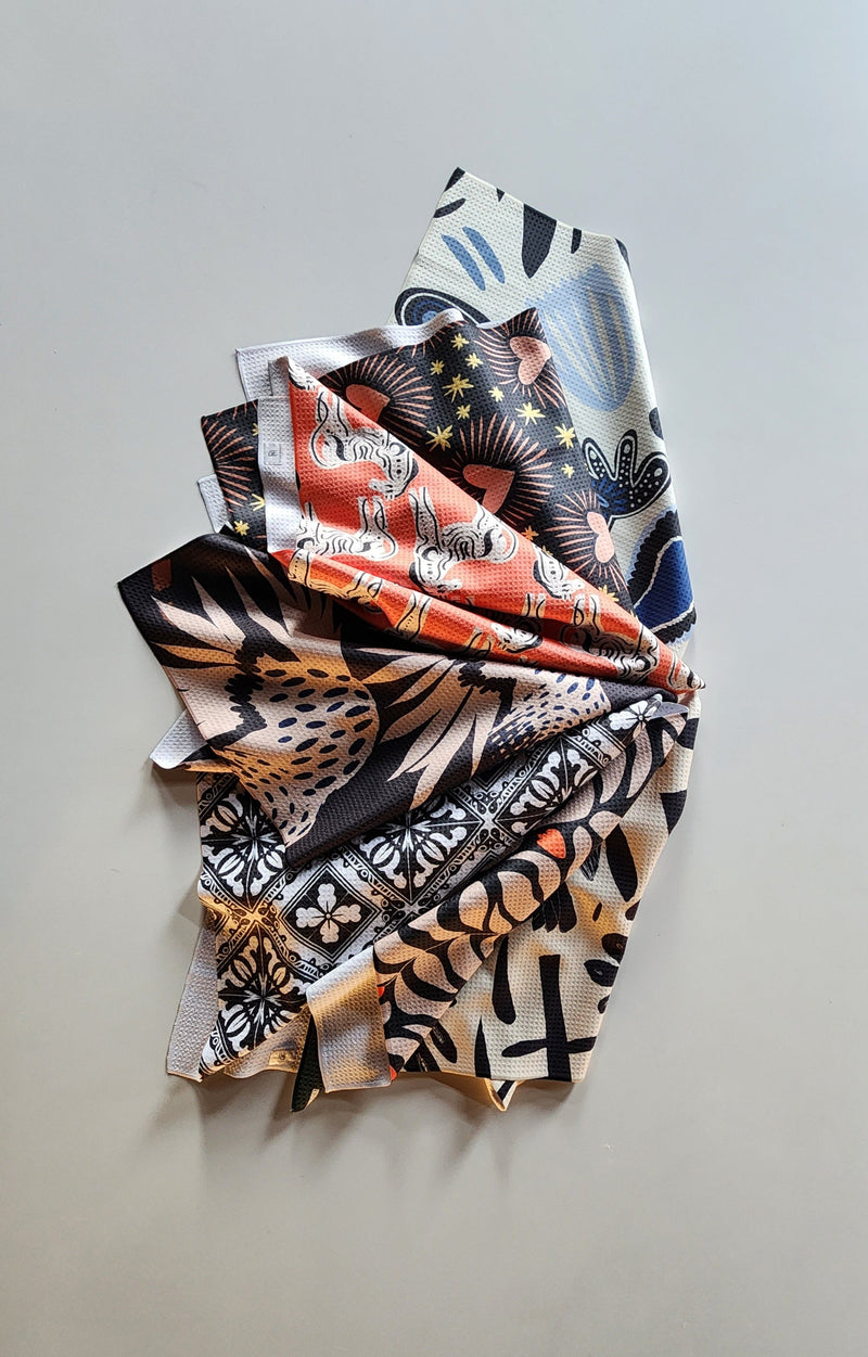 Sparrow Tea Towel Collection